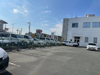 三重県　松坂市　会社駐車場　塗り替え工事